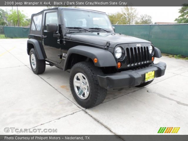 2008 Jeep Wrangler X 4x4 in Black
