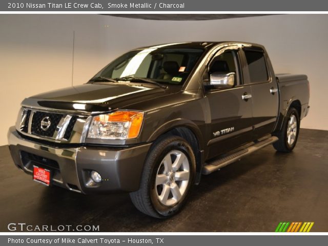 2010 Nissan Titan LE Crew Cab in Smoke Metallic