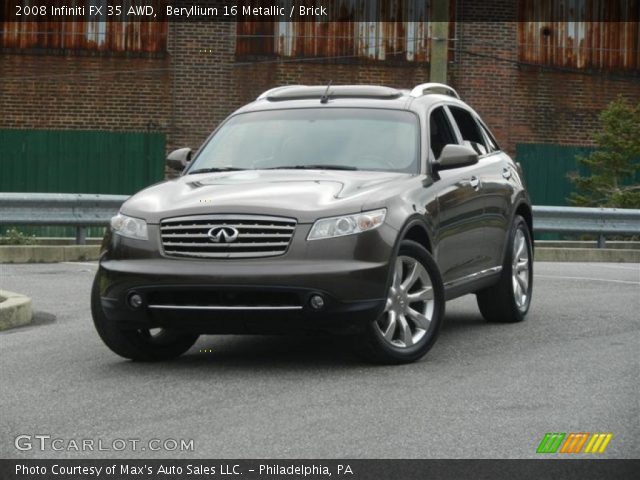 2008 Infiniti FX 35 AWD in Beryllium 16 Metallic