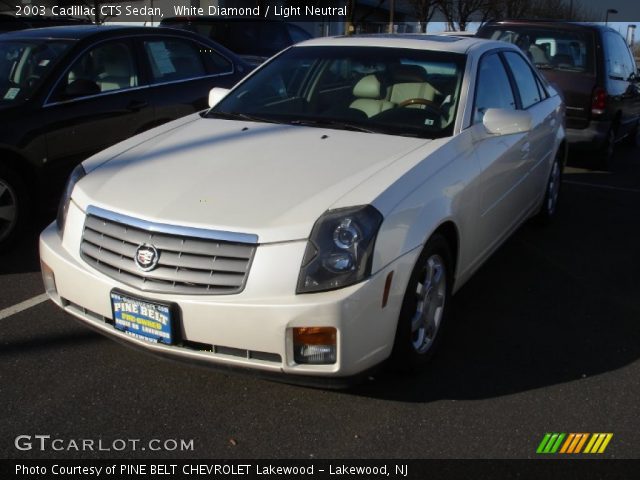 2003 Cadillac CTS Sedan in White Diamond