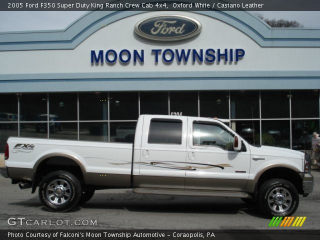 2005 Ford F350 Super Duty King Ranch Crew Cab 4x4 in Oxford White