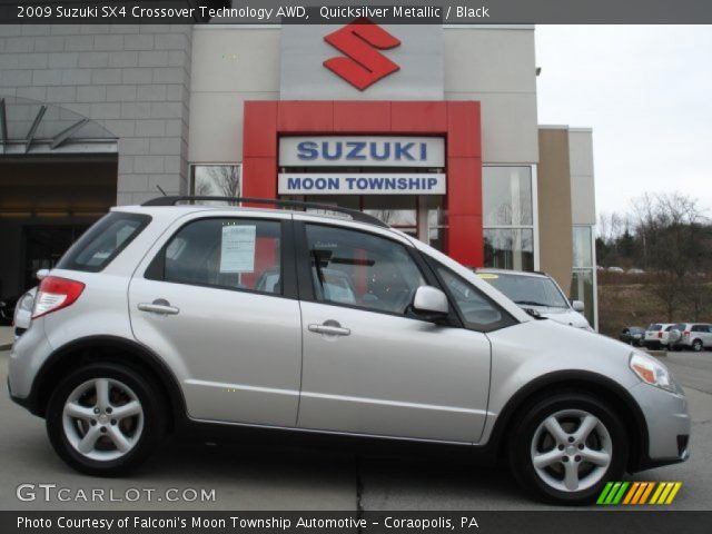 2009 Suzuki SX4 Crossover Technology AWD in Quicksilver Metallic