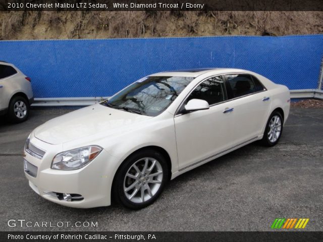 2010 Chevrolet Malibu LTZ Sedan in White Diamond Tricoat