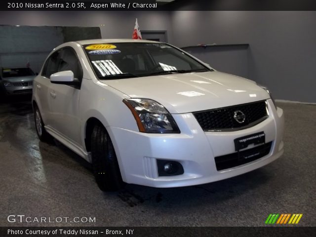 2010 Nissan Sentra 2.0 SR in Aspen White