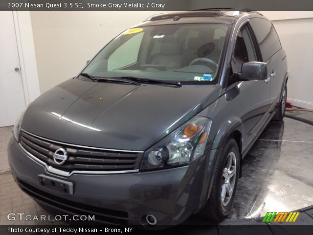 2007 Nissan Quest 3.5 SE in Smoke Gray Metallic