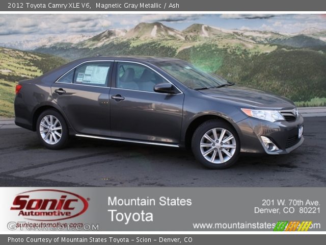 2012 Toyota Camry XLE V6 in Magnetic Gray Metallic