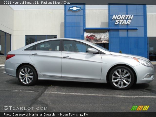 2011 Hyundai Sonata SE in Radiant Silver