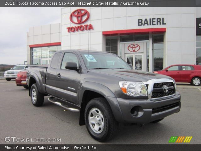 2011 Toyota Tacoma Access Cab 4x4 in Magnetic Gray Metallic