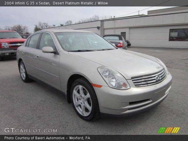 2004 Infiniti G 35 x Sedan in Desert Platinum Metallic