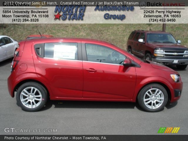 2012 Chevrolet Sonic LT Hatch in Crystal Red Tintcoat
