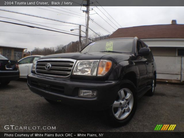 2004 Toyota Land Cruiser  in Black