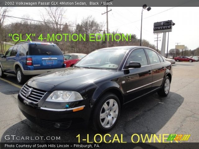 2002 Volkswagen Passat GLX 4Motion Sedan in Black