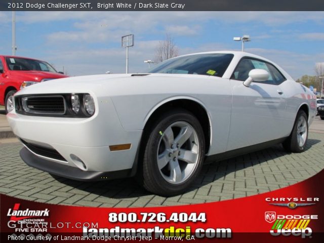 2012 Dodge Challenger SXT in Bright White