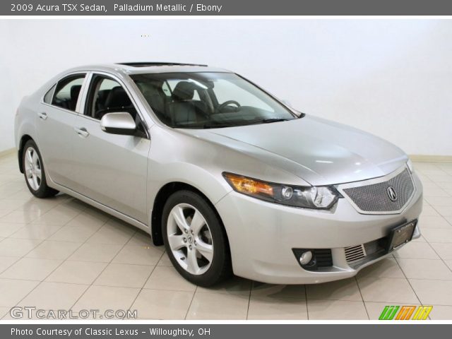 2009 Acura TSX Sedan in Palladium Metallic