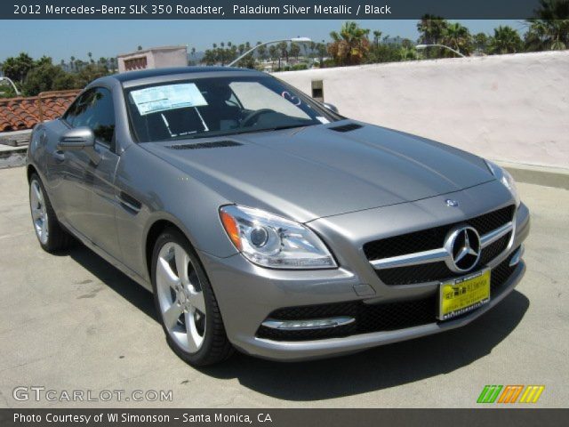 2012 Mercedes-Benz SLK 350 Roadster in Paladium Silver Metallic
