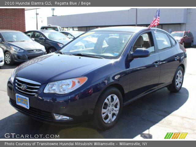 2010 Hyundai Elantra GLS in Regatta Blue