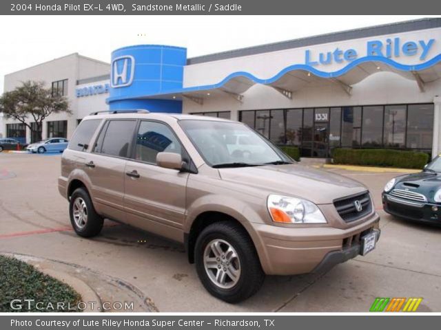 2004 Honda Pilot EX-L 4WD in Sandstone Metallic