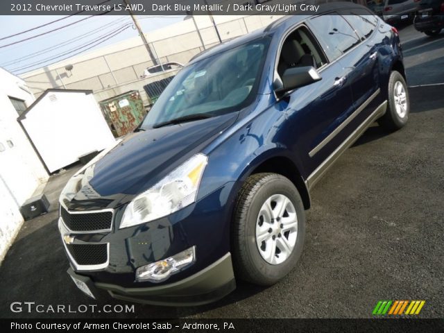 2012 Chevrolet Traverse LS AWD in Dark Blue Metallic