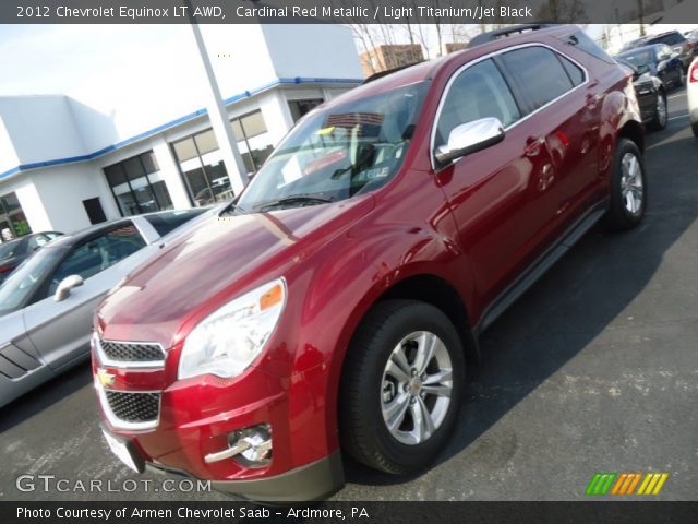2012 Chevrolet Equinox LT AWD in Cardinal Red Metallic