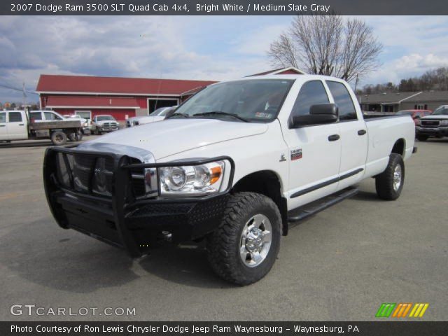 2007 Dodge Ram 3500 SLT Quad Cab 4x4 in Bright White