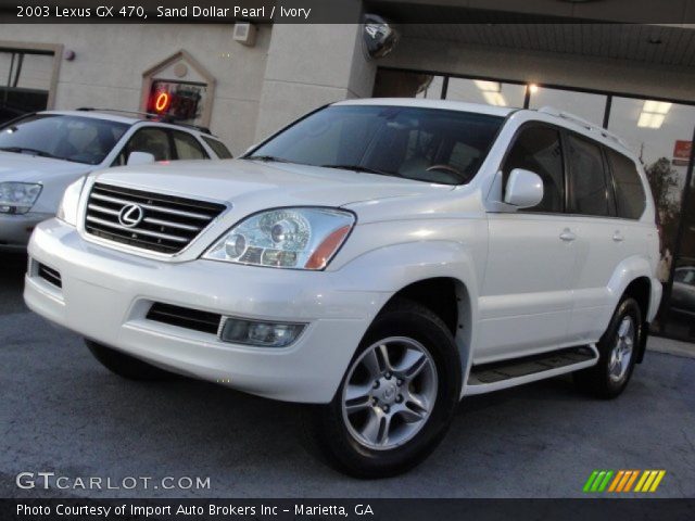 2003 Lexus GX 470 in Sand Dollar Pearl