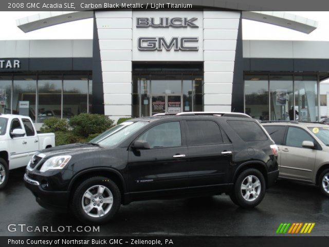2008 GMC Acadia SLE in Carbon Black Metallic