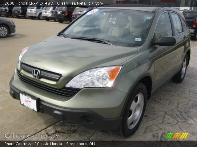 2008 Honda CR-V LX 4WD in Green Tea Metallic