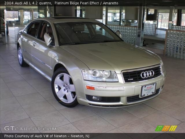 2004 Audi A8 L 4.2 quattro in Platinum Beige Pearl Effect