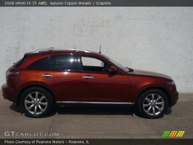 2008 Infiniti FX 35 AWD in Autumn Copper Metallic