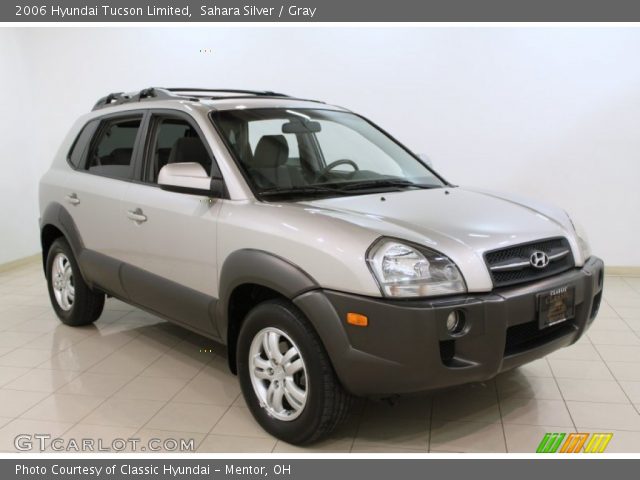 2006 Hyundai Tucson Limited in Sahara Silver