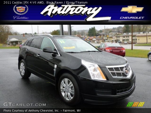 2011 Cadillac SRX 4 V6 AWD in Black Raven