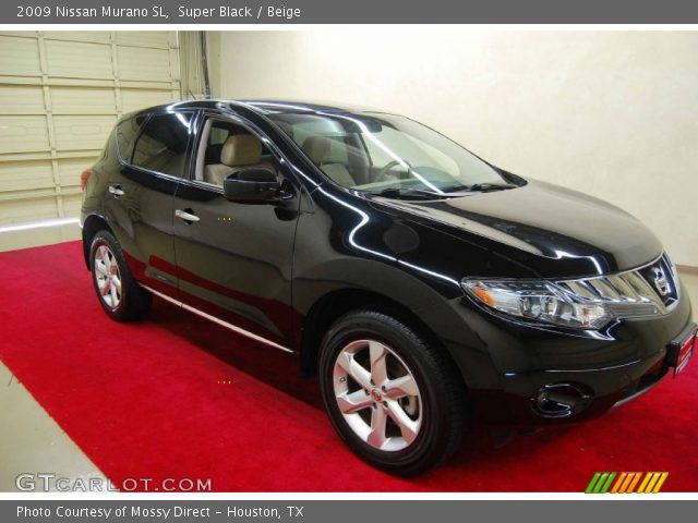 2009 Nissan Murano SL in Super Black