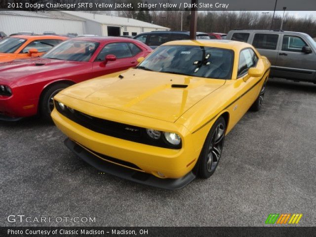 2012 Dodge Challenger SRT8 Yellow Jacket in Stinger Yellow