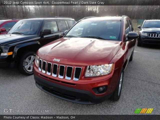 2012 Jeep Compass Sport 4x4 in Copperhead Pearl