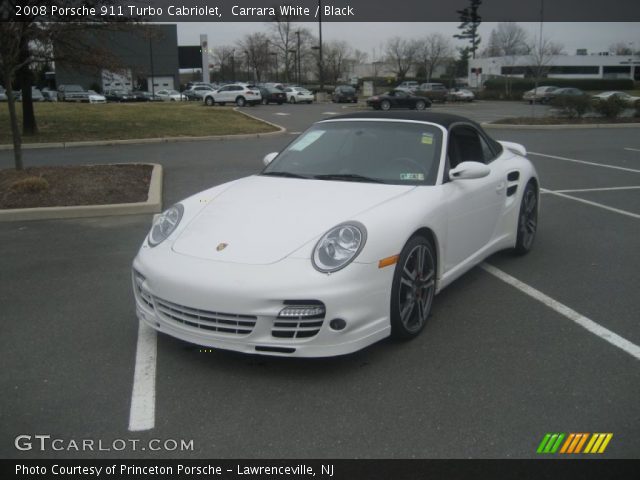 2008 Porsche 911 Turbo Cabriolet in Carrara White