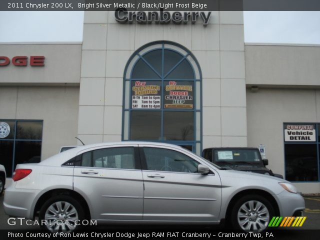 2011 Chrysler 200 LX in Bright Silver Metallic
