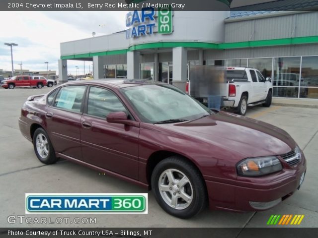 2004 Chevrolet Impala LS in Berry Red Metallic
