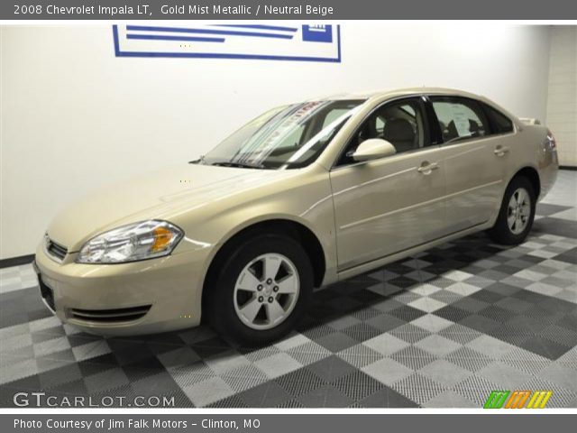 2008 Chevrolet Impala LT in Gold Mist Metallic
