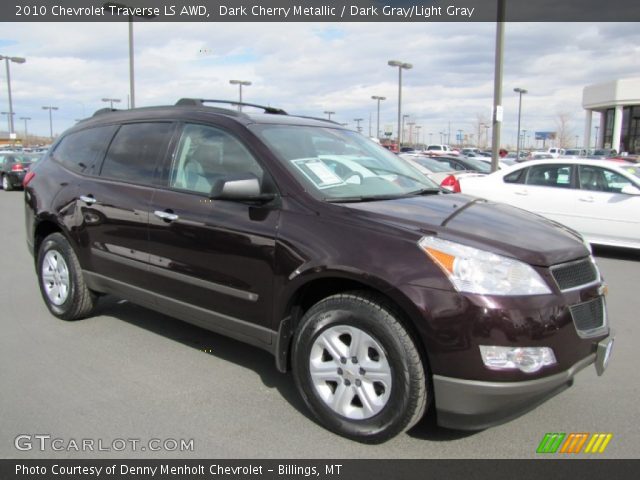 2010 Chevrolet Traverse LS AWD in Dark Cherry Metallic
