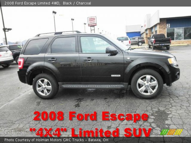 2008 Ford Escape Limited 4WD in Black