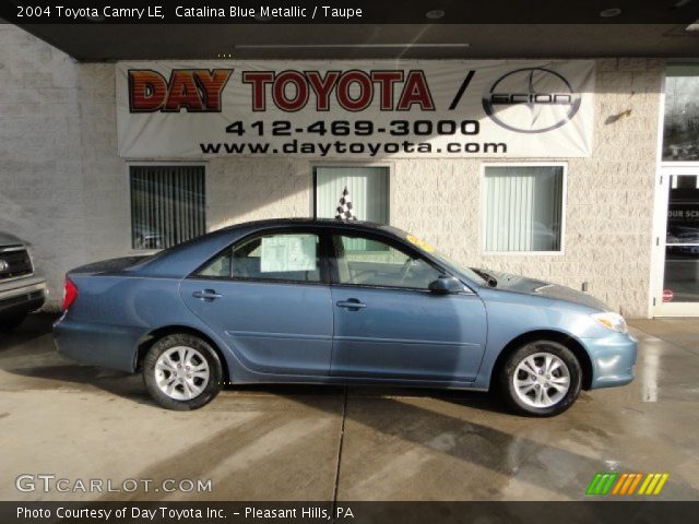 2004 Toyota Camry LE in Catalina Blue Metallic