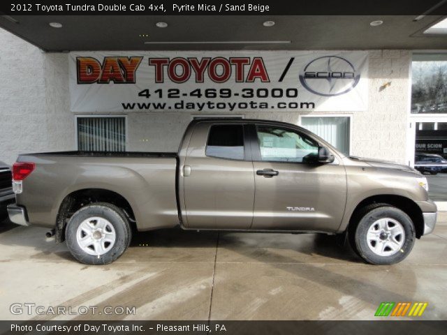 2012 Toyota Tundra Double Cab 4x4 in Pyrite Mica
