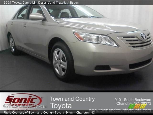 2009 Toyota Camry LE in Desert Sand Metallic