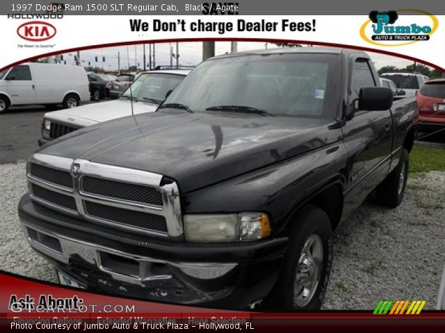 1997 Dodge Ram 1500 SLT Regular Cab in Black