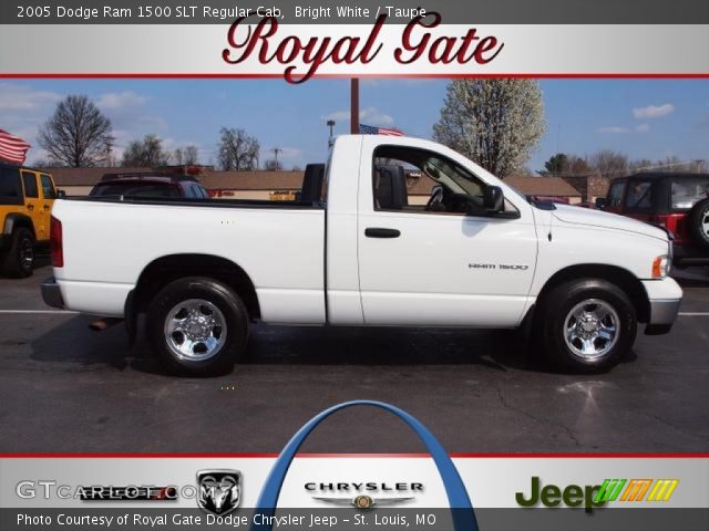 2005 Dodge Ram 1500 SLT Regular Cab in Bright White