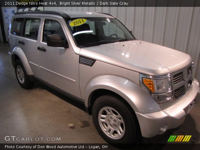 2011 Dodge Nitro Heat 4x4 in Bright Silver Metallic
