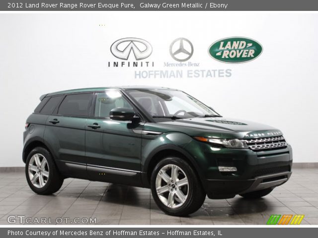 2012 Land Rover Range Rover Evoque Pure in Galway Green Metallic