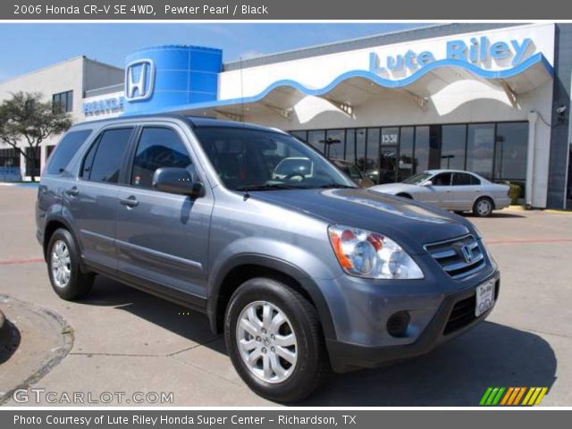 2006 Honda CR-V SE 4WD in Pewter Pearl