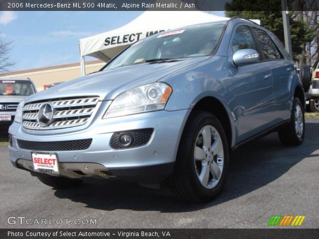 2006 Mercedes-Benz ML 500 4Matic in Alpine Rain Metallic