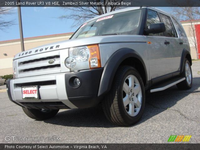 2005 Land Rover LR3 V8 HSE in Zambezi Silver Metallic